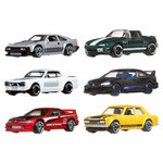 Hot Wheels Silver Series 6-Pack Die-Cast Vehicles Streets Of Japan - JBY77