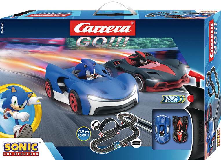 Carrera GO!!! Slot Set: Sonic the Hedgehog 4.9m – 1:43 Slot Racing System - 20062566