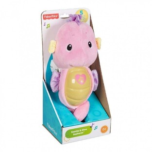 Fisher-Price Ιππόκαμπος Φωτεινό Αλογάκι της Θάλασσας Ροζ - DGH73