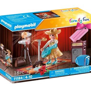 Playmobil Family Fun Τραγουδίστρια Μουσικής - 71184
