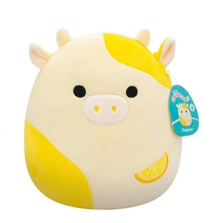 Squishmallows Λούτρινο Dagmar The Lemon Cow 30.5εκ - SQCR08596
