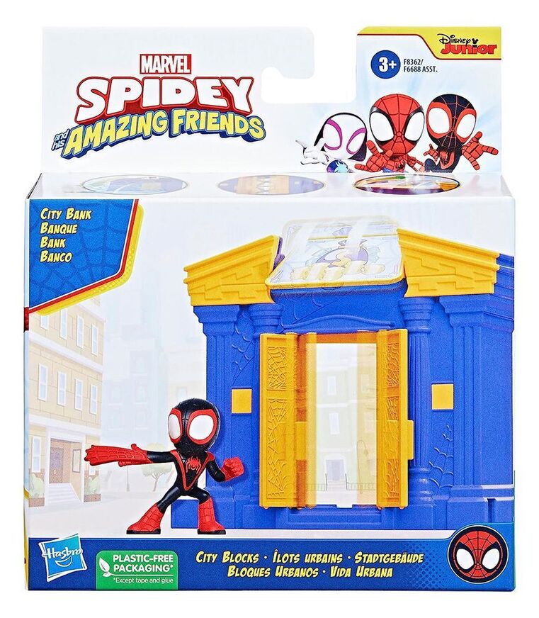 Spidey And His Friends Block Bank Miles - F6688/F8362