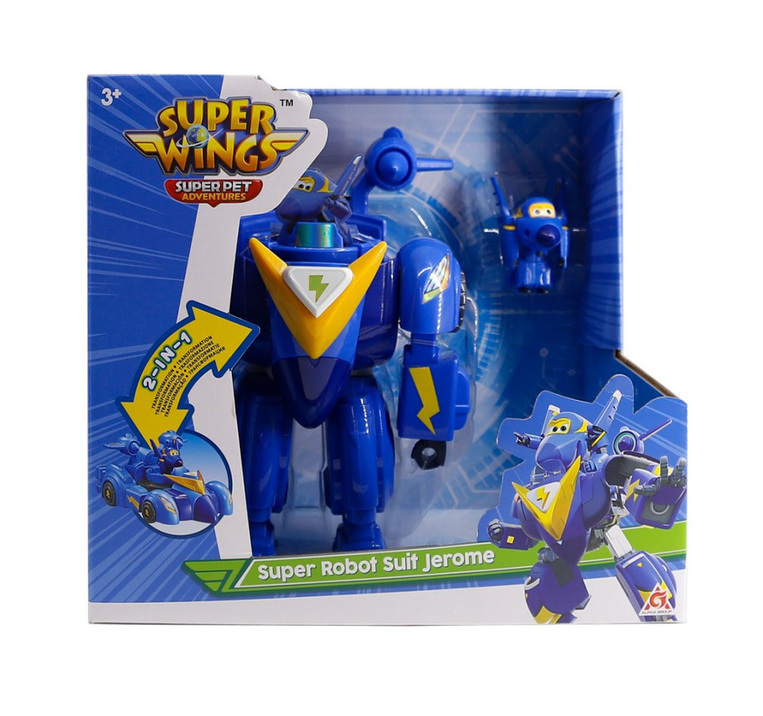 Super Wings Super Pet Robot Suit Jerome - 770353
