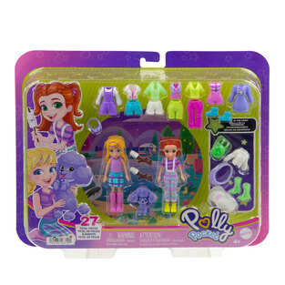 Polly Pocket Κουκλα Με Μόδες Fashion Pack Large Camping Playset - JCB23