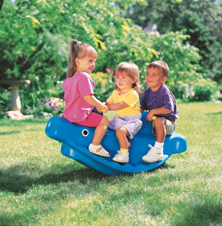 Little Tikes Κουνιστή Τραμπάλα Φαλαινίτσα Μπλε - 487910070