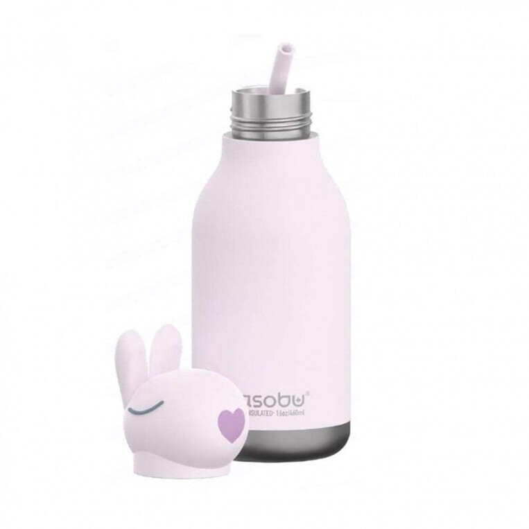 Asobu Μπουκάλι Θερμός Besties Λαγουδάκι 460ml - GRAF05459