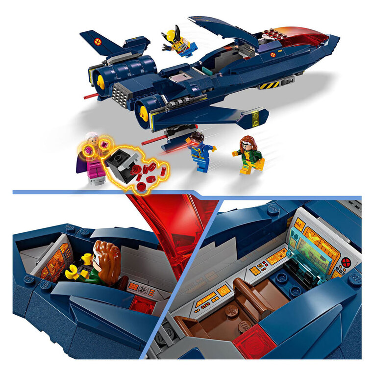 Lego Super Heroes X-Men X-Jet - 76281