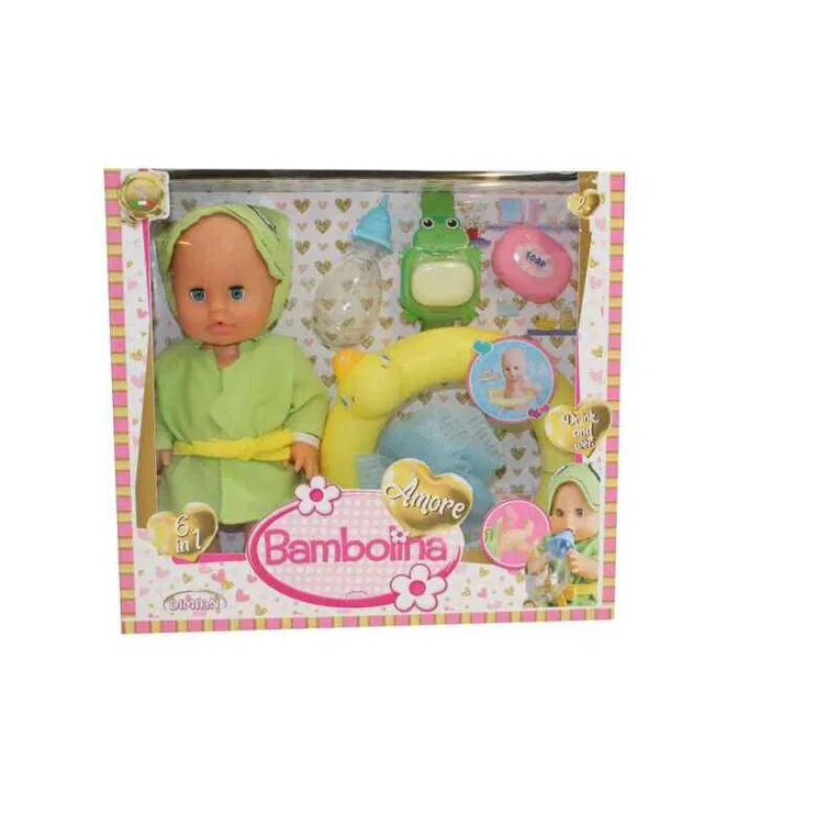 Bambolina Amore Μπανάκι και Αξεσουάρ 30cm - BD1829