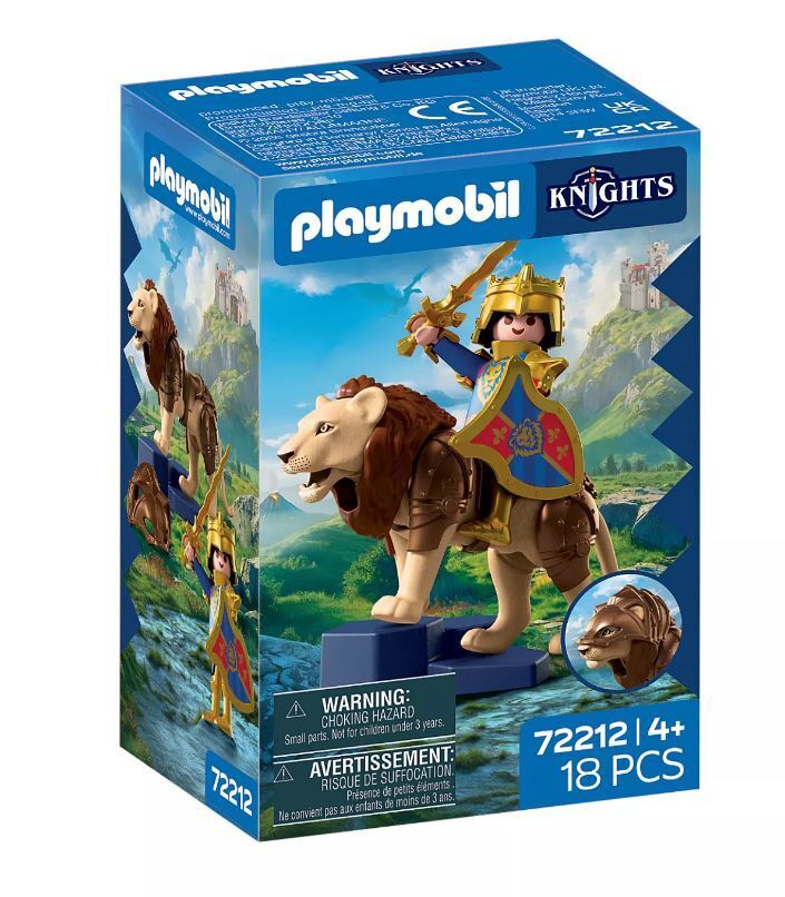 Playmobil Knights Χρυσός Ιππότης Με Λιοντάρι - 72212