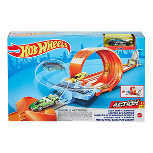 Hot Wheels Action Champion Looping Set Με Drift Car And Ramp - GTV13