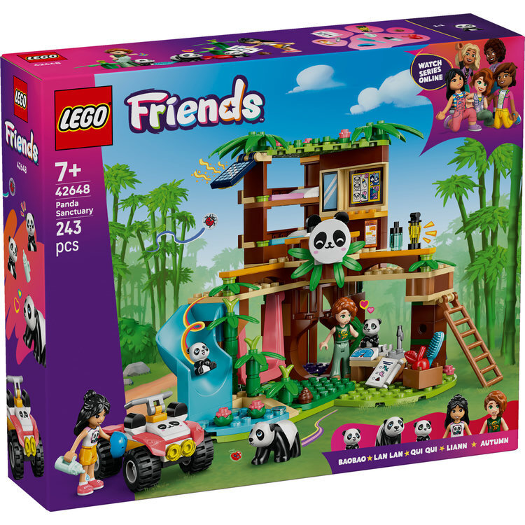 Lego Friends Panda Sanctuary Animal Care - 42648