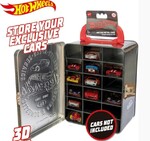 1/64 Hot Wheels Vintage Metal Case - Black - HWCC22B