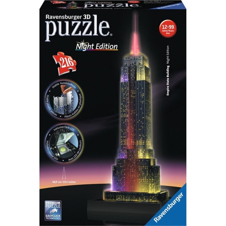 Παζλ 3D 216Τμχ Empire State Building Εκδοση - 12566