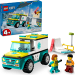 LEGO City Emergency Ambulance And Snowboarder - 60403