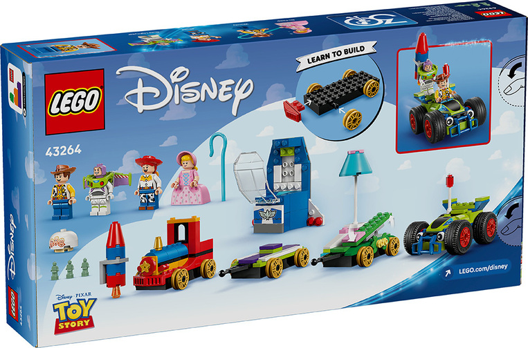 LEGO Disney Toy Story Celebration Train & Rc Car - 43264