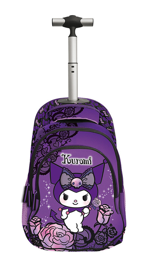 Graffiti Τσάντα Δημοτικού Trolley Purple Laces Kuromi - 252253