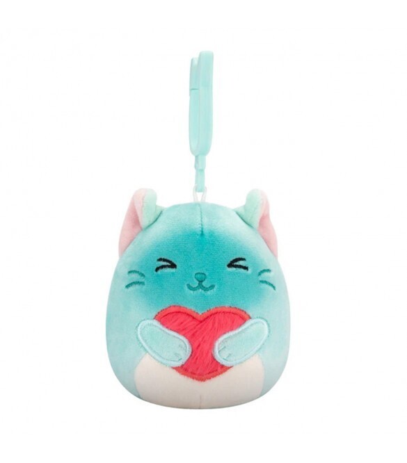 Squishmallows Λούτρινo Μπρελόκ 9Cm Sigrid Η Γάτα - SQCP00373