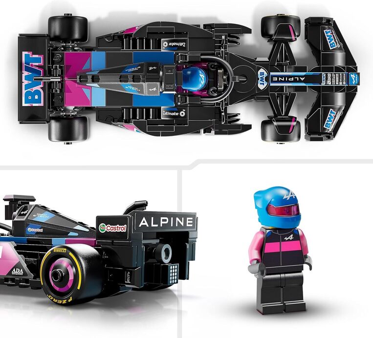Lego Speed Champions Bwt Alpine F1® Team A524 Race Car 