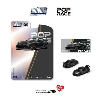 Pop Race Darwin Pro Supra Black 1:64 - PRE013