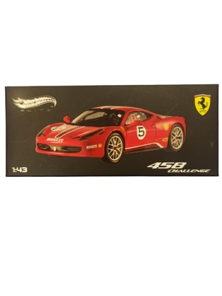 HW Elite 1:43 Ferrari 458 Italia Challenge Limited Edition - X5504