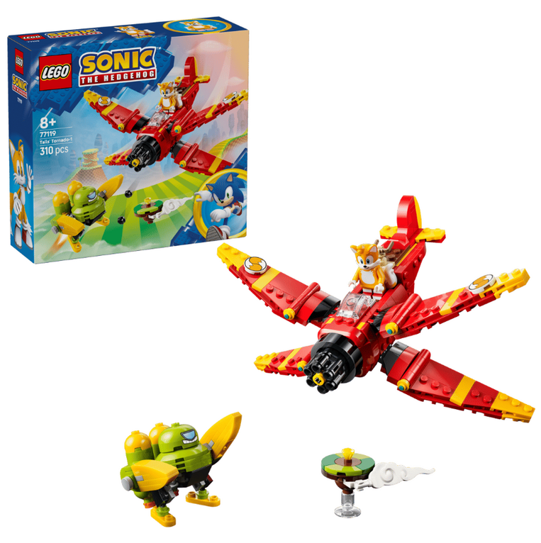 LEGO Sonic The Hedgehog Tails' Tornado-1 - 77119