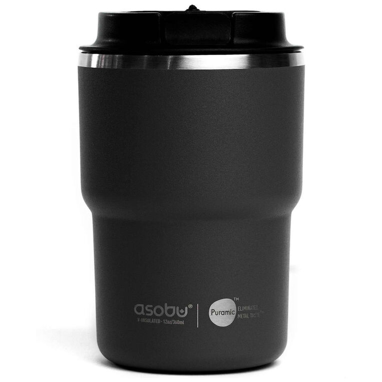 Asobu Coffee Express Special Edition Ανοξείδωτο Ποτήρι Θερμός 360ml Black - GRAF05258