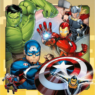 Ravensburger Παζλ 3X49 Τεμ. Avengers - 05-08040