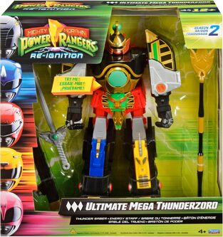 Mighty Morphin Power Rangers - Action Figure - Ultimate Mega Thunderzord - PLA68695