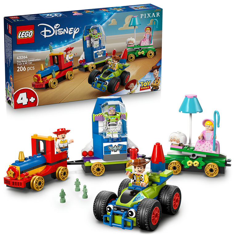 LEGO Disney Toy Story Celebration Train & Rc Car - 43264