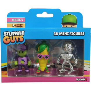 Stumble Guys Series 4 | 3D Mini Figures 3 Pack Διάφορα Σχέδια - FK40003
