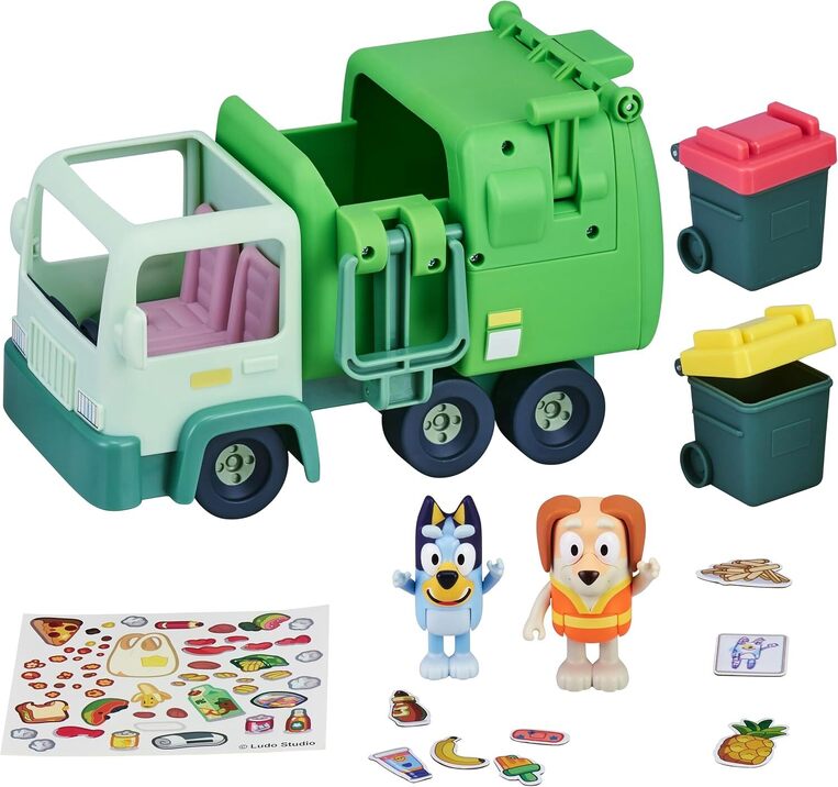Bluey Garbage Truck Play Set - BLUE17170