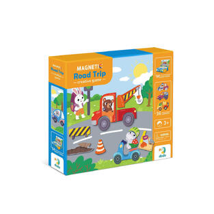 Dodo Toys Μαγνητικό Εκπαιδευτικό Παιχνίδι "Οδικό Ταξίδι" με 36 Μαγνήτες - 200244