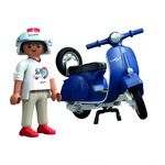 Playmobil Vespa Νεαρός Με Vespa - 71622