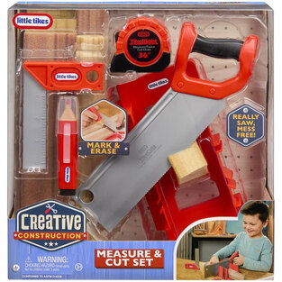  Little Tikes Creative Construction Measure and Cut Set - 643255EUC