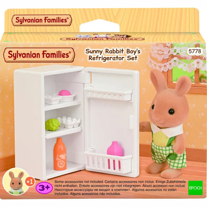 Sylvanian Families Sunny Rabbit Boy's Refrigerator Set - SF5778