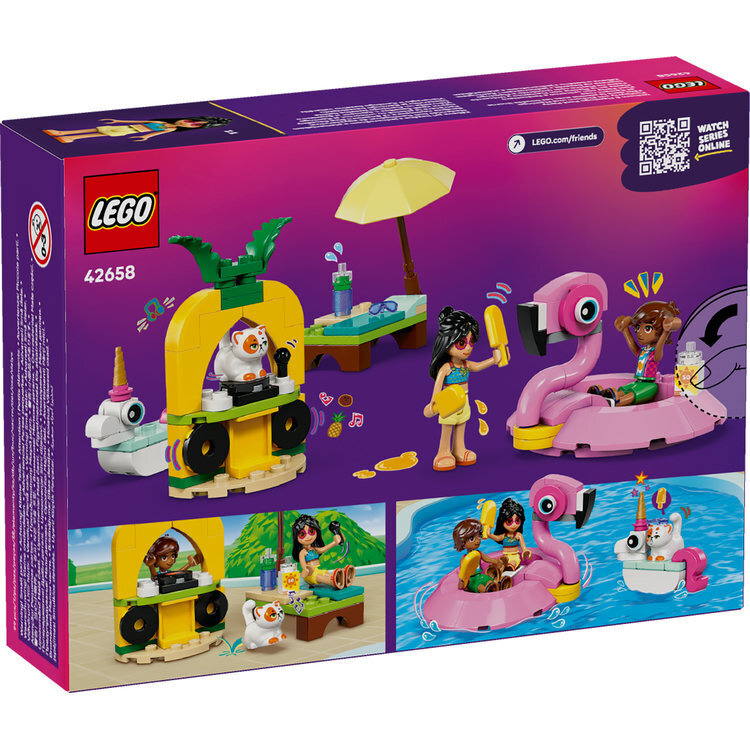 LEGO Friends Unicorn & Flamingo Pool Party - 42658