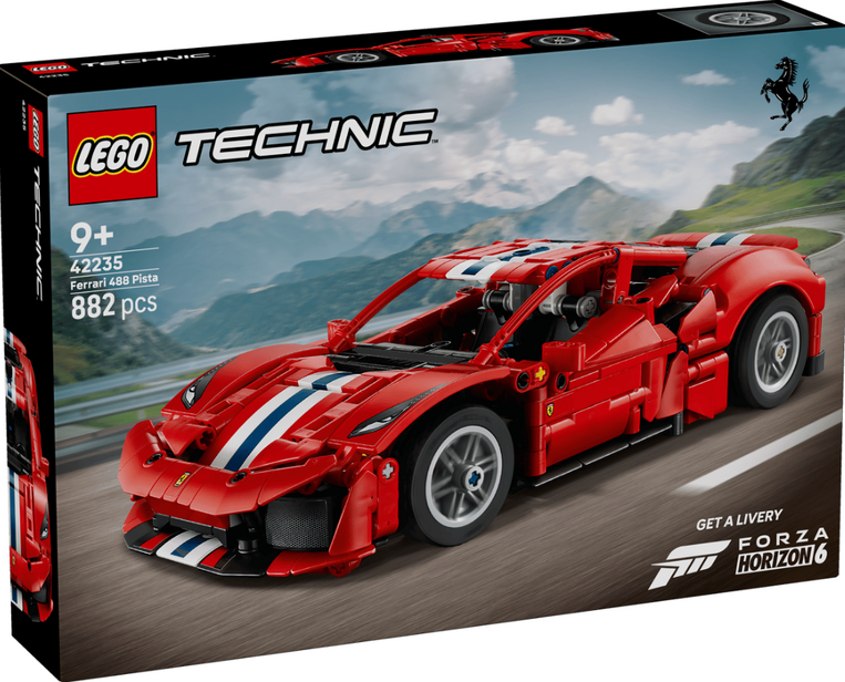 LEGO Technic  Ferrari 488 Pista Car - 42235