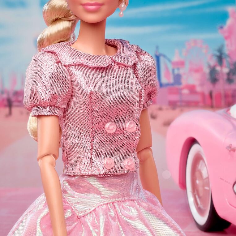 Barbie The Movie Pink Beret Collectible Doll - JBJ53