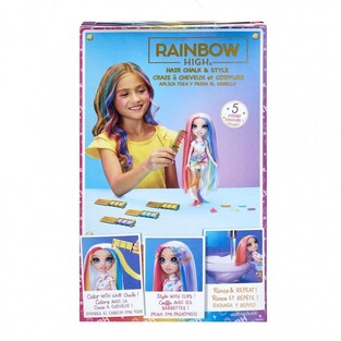 Rainbow High Hair Chalk & Style Amaya Rainbow Fashion Doll - 526780EUC