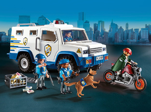 Playmobil City Action Όχημα Χρηματαποστολής - 71597