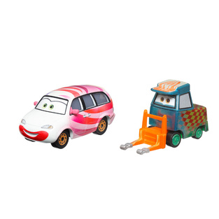 Cars Set of 2 On The Road Claire Gunz Er And Haul Em Haynes - HLH66