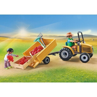 Playmobil Country Τρακτέρ Με Βυτιοφόρο - 71442