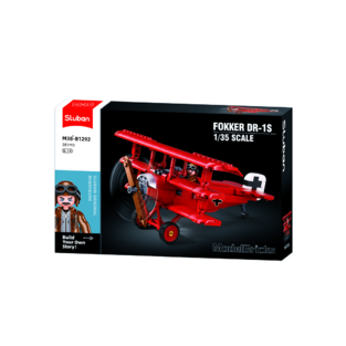 Sluban Red Baron Fokker Triplane - M38-B1292