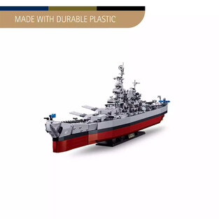 Sluban - Model brick Battleship USS Missouri 1/350 Set - M38-B1291