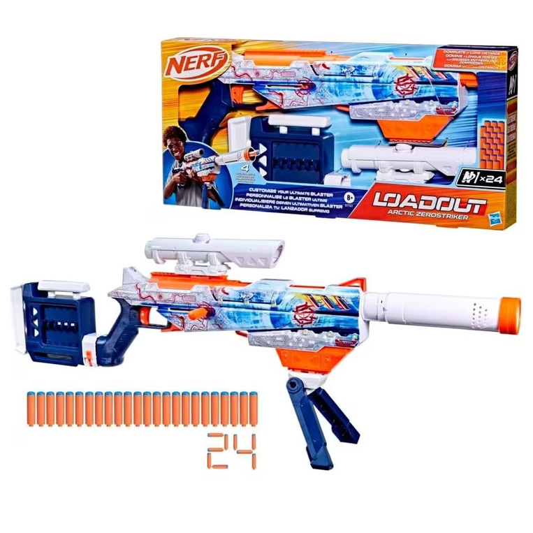 Nerf Loadout Blaster Arctic Zerostriker - G1763
