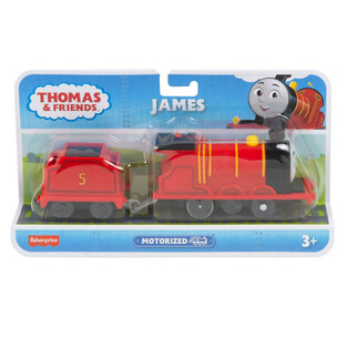 Thomas & Friends Μηχανοκίνητα Τρενα Με Βαγονι James - HDY70