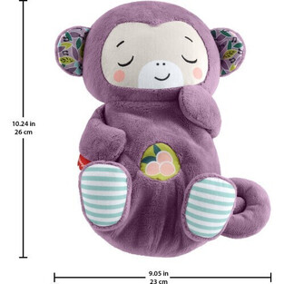 Fisher-Price Μαϊμουδάκι Αγκαλιάς Mε Κίνηση Αναπνοής Kαι Μουσική - JLH41
