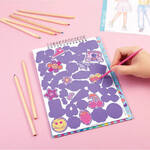 Make It Real Fashion Design Sketchbook Scratch Art - FK3211