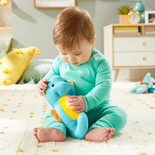 Fisher Price Σιέλ Φωτεινό Αλογάκι Της Θάλασσας - DGH82