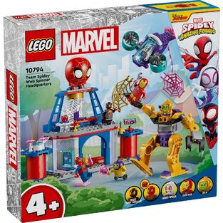 Lego Super Heroes Spidey Web Spinner Headquartets - 10794